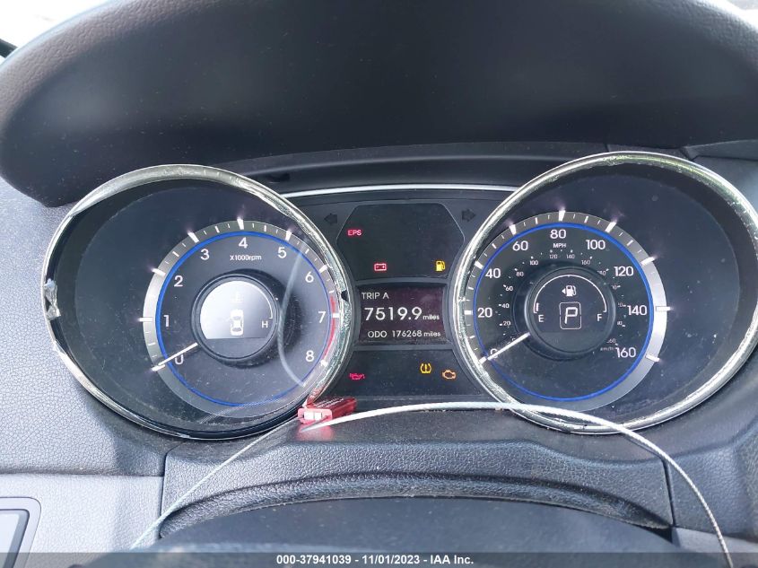 2013 HYUNDAI SONATA GLS PZEV - 5NPEB4AC6DH653473