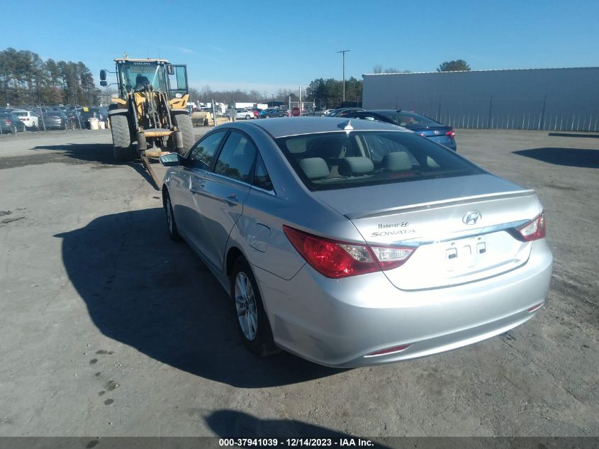 2013 HYUNDAI SONATA GLS PZEV - 5NPEB4AC6DH653473