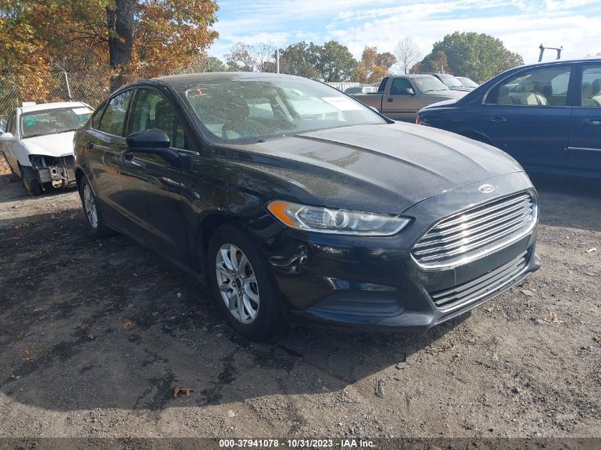 2016 FORD FUSION S - 3FA6P0G70GR263811