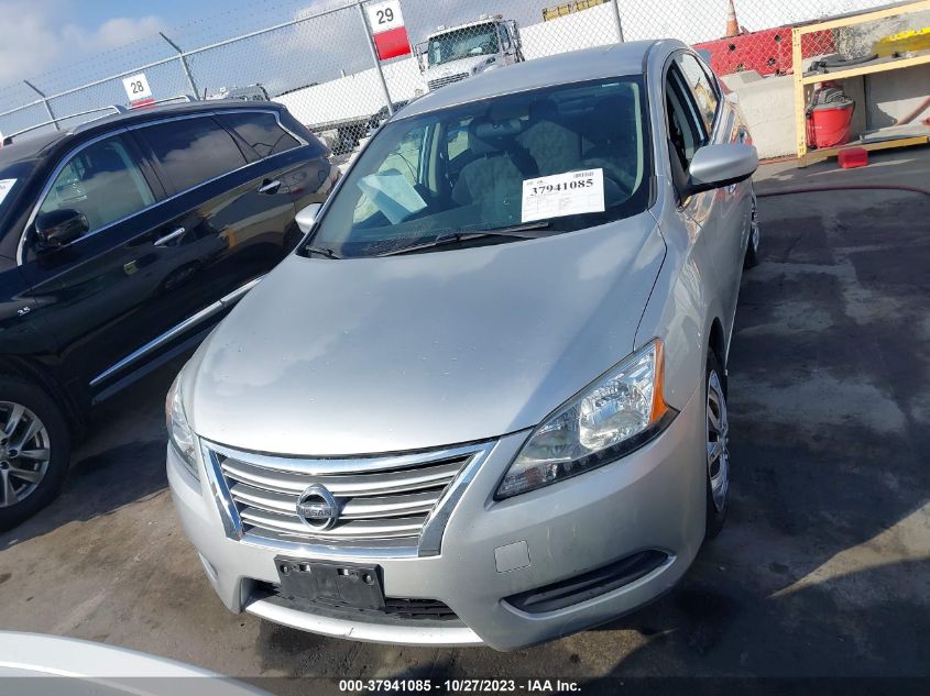 2013 NISSAN SENTRA SV - 1N4AB7AP1DN903209