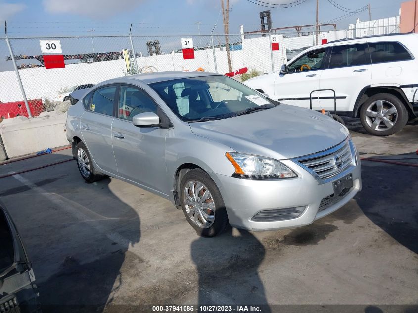 2013 NISSAN SENTRA SV - 1N4AB7AP1DN903209