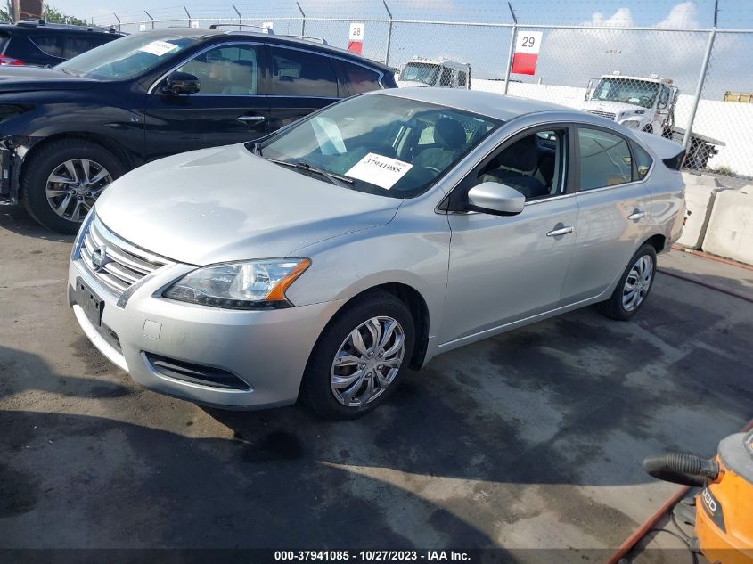 2013 NISSAN SENTRA SV - 1N4AB7AP1DN903209