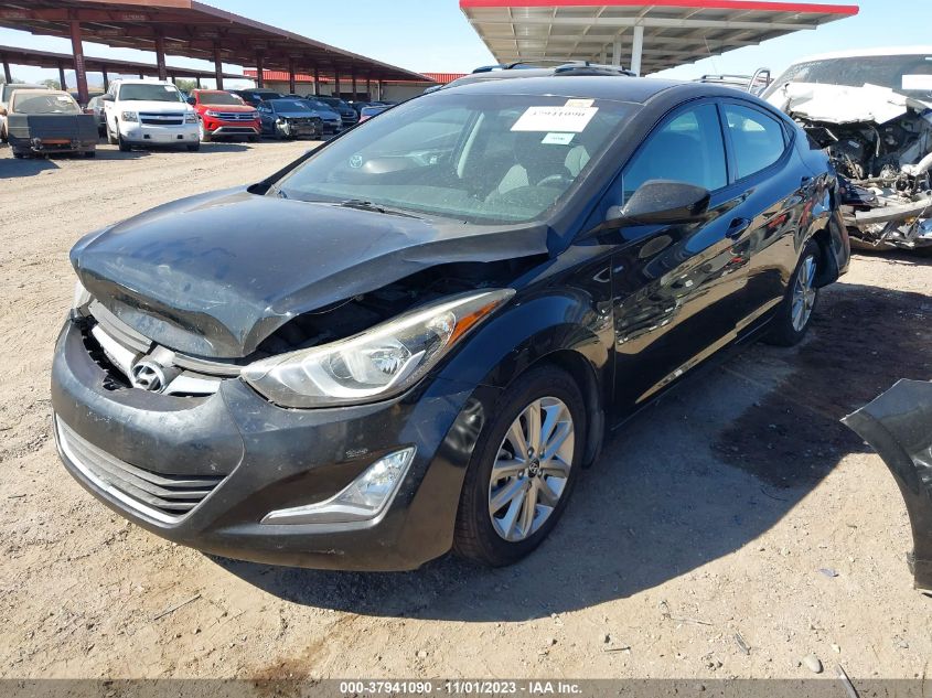 2016 HYUNDAI ELANTRA SE/SPORT/LIMITED - 5NPDH4AE5GH658311