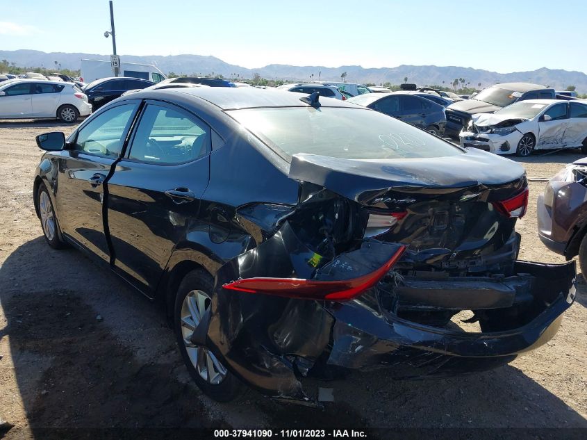 2016 HYUNDAI ELANTRA SE/SPORT/LIMITED - 5NPDH4AE5GH658311
