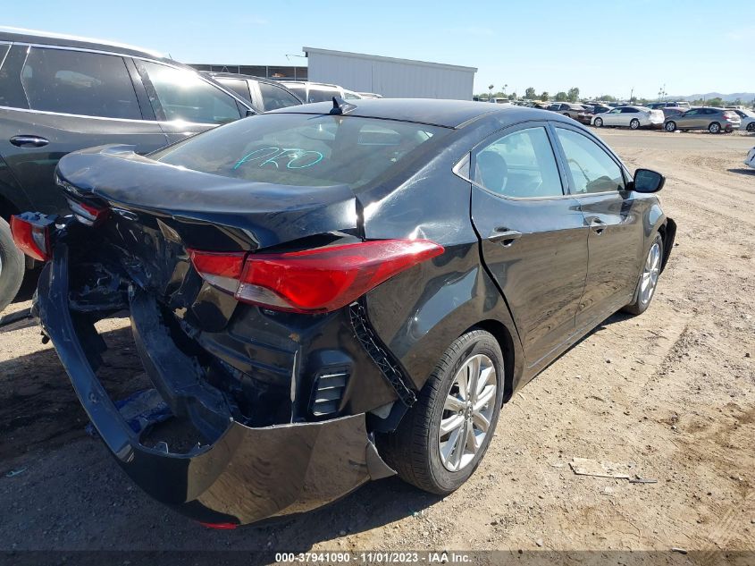 2016 HYUNDAI ELANTRA SE/SPORT/LIMITED - 5NPDH4AE5GH658311