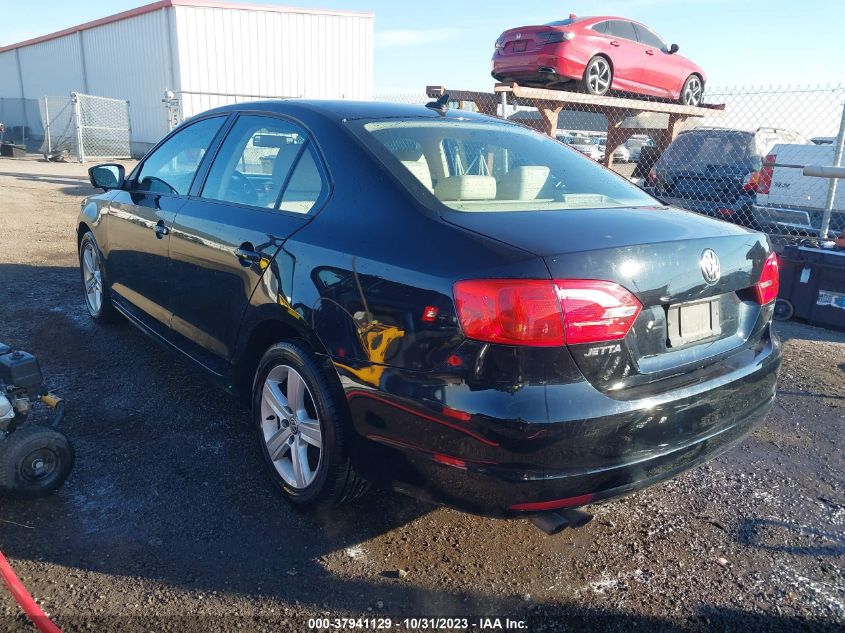 2014 VOLKSWAGEN JETTA SEDAN SE 3VWD07AJ4EM222155