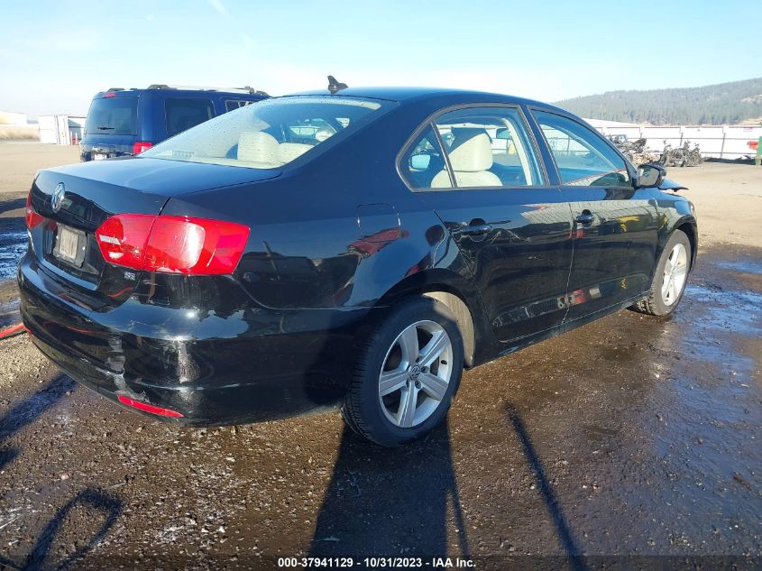 2014 VOLKSWAGEN JETTA SEDAN SE 3VWD07AJ4EM222155