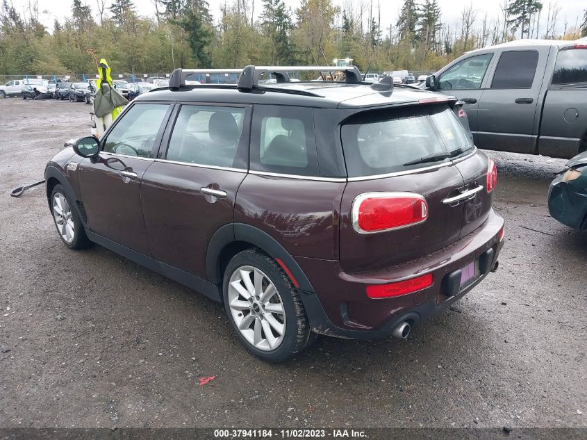2016 MINI COOPER CLUBMAN S WMWLN9C56G2E47912