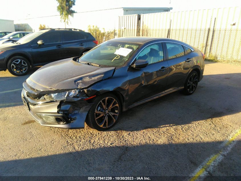 2021 HONDA CIVIC SPORT - 2HGFC2F80MH528103