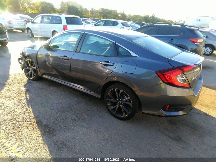 2021 HONDA CIVIC SPORT - 2HGFC2F80MH528103