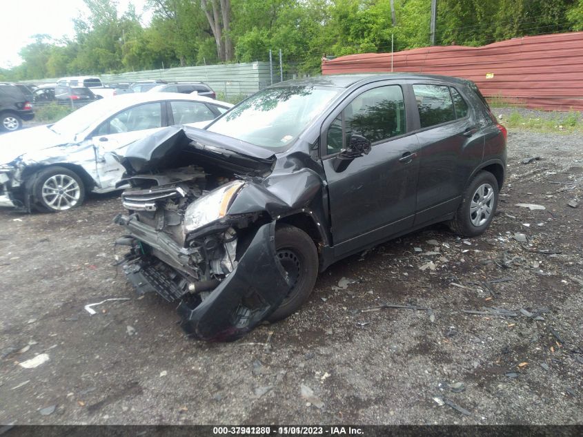 2016 CHEVROLET TRAX LS - 3GNCJKSB3GL274401