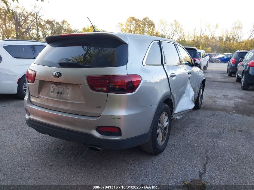 2019 KIA SORENTO LX V6 - 5XYPG4A54KG567787