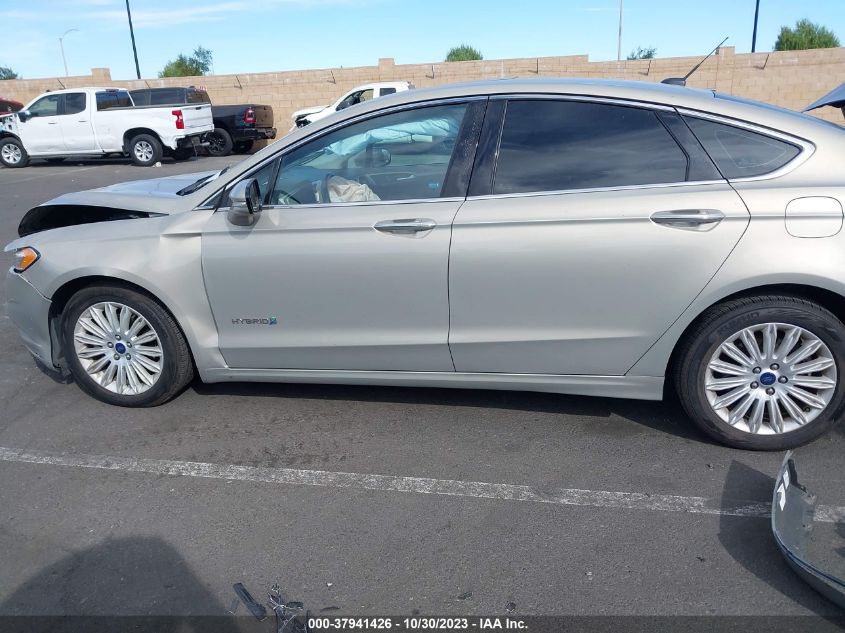 2015 FORD FUSION SE HYBRID - 3FA6P0LU4FR161079