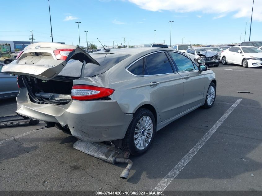 2015 FORD FUSION SE HYBRID - 3FA6P0LU4FR161079