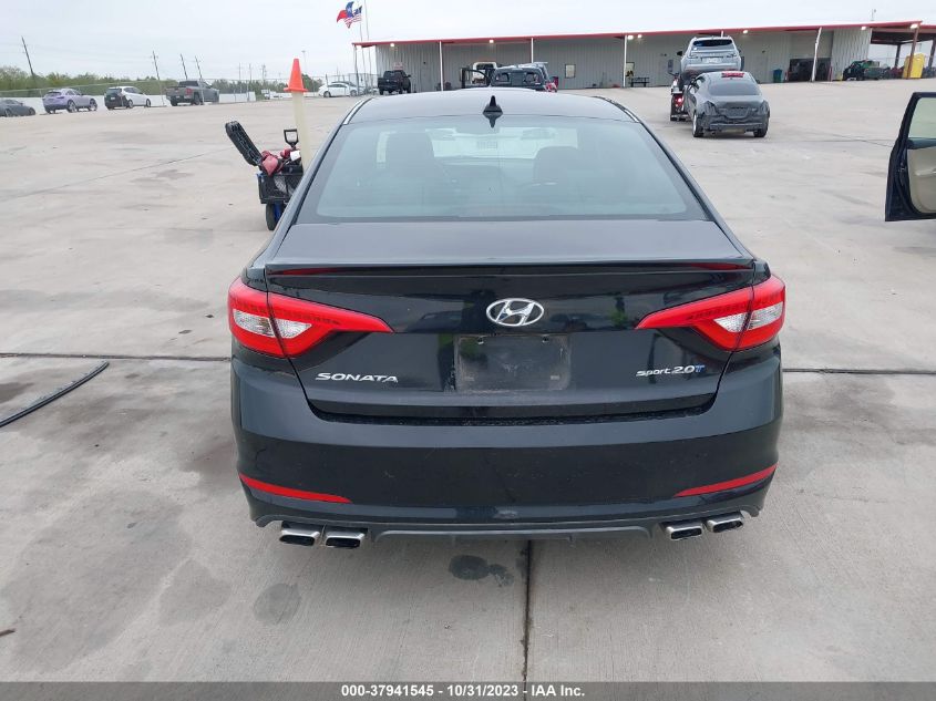 2015 HYUNDAI SONATA 2.0T SPORT - 5NPE34AB3FH084377