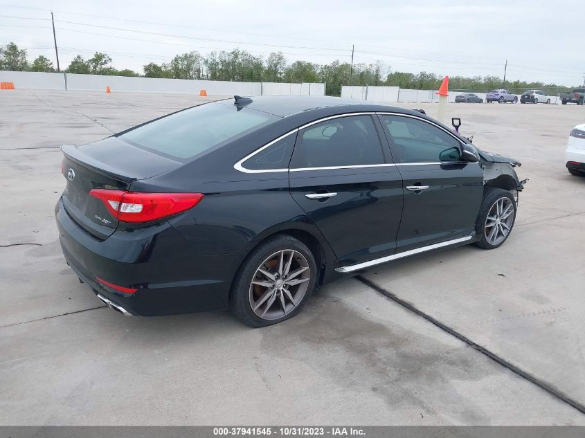 2015 HYUNDAI SONATA 2.0T SPORT - 5NPE34AB3FH084377