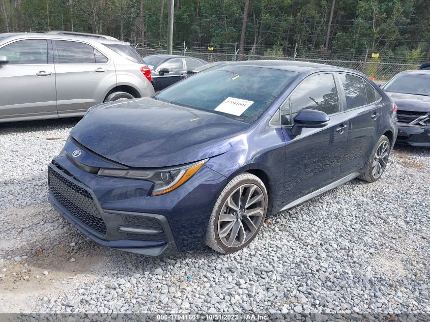 VIN 5YFS4RCE3LP035084 2020 TOYOTA COROLLA SE/NIGHT SHADE