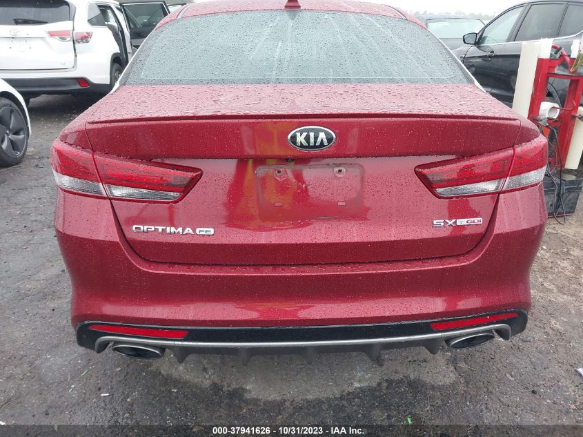 2016 KIA OPTIMA SX TURBO - 5XXGW4L22GG012922