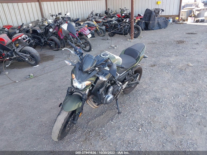VIN JKAEREG17JDA02309 2018 KAWASAKI ER650 G