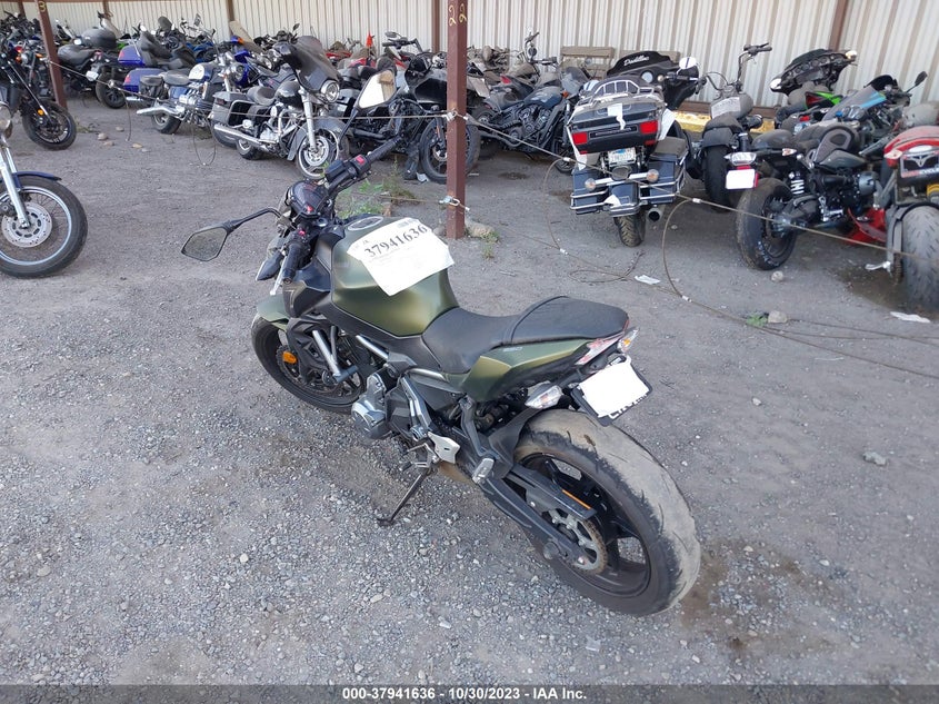 VIN JKAEREG17JDA02309 2018 KAWASAKI ER650 G