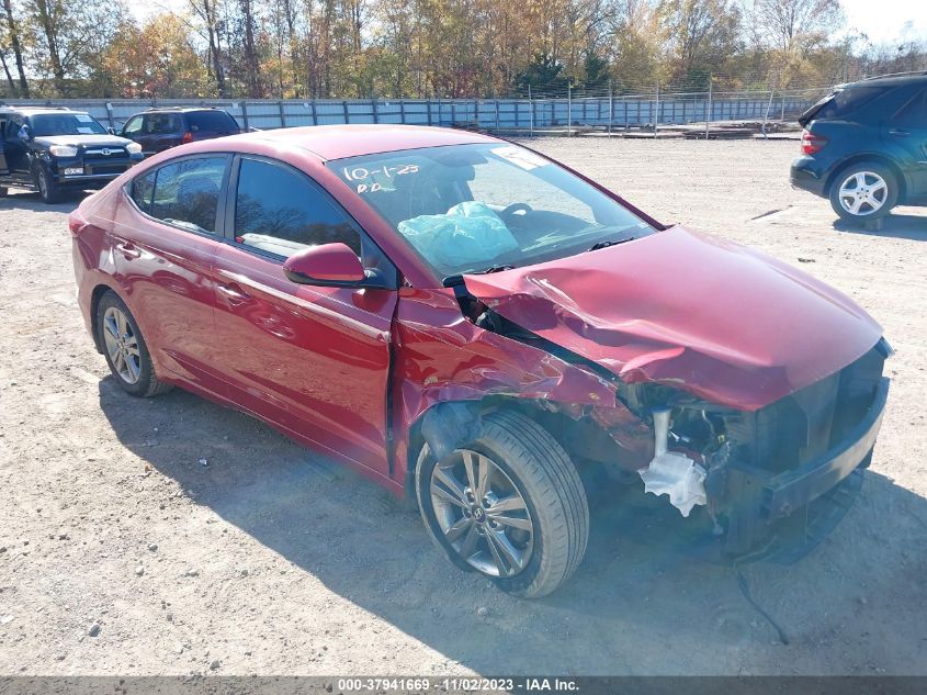 2017 HYUNDAI ELANTRA SE - KMHD84LF9HU407798