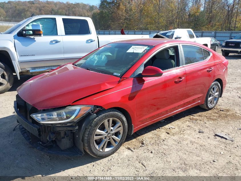 2017 HYUNDAI ELANTRA SE - KMHD84LF9HU407798