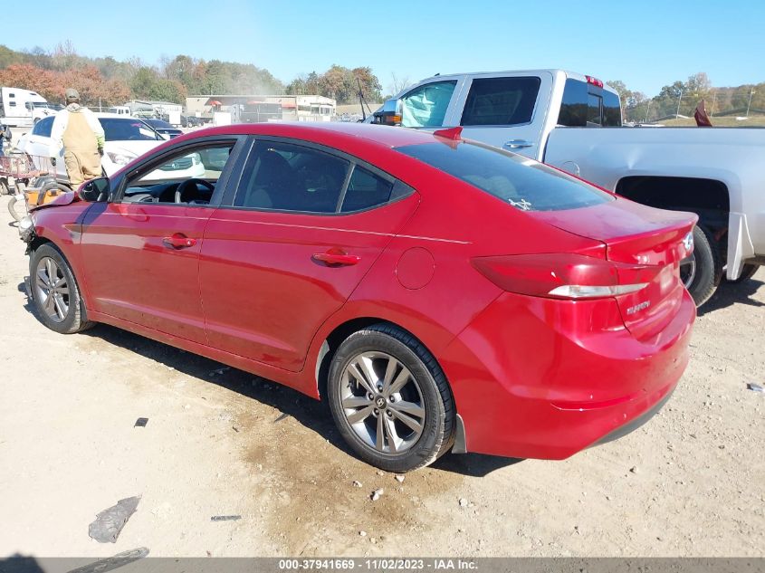 2017 HYUNDAI ELANTRA SE - KMHD84LF9HU407798