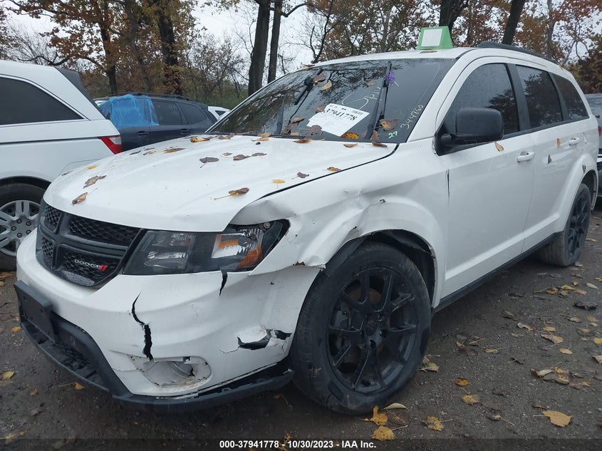 VIN 3C4PDDEG8HT615376 2017 DODGE JOURNEY GT