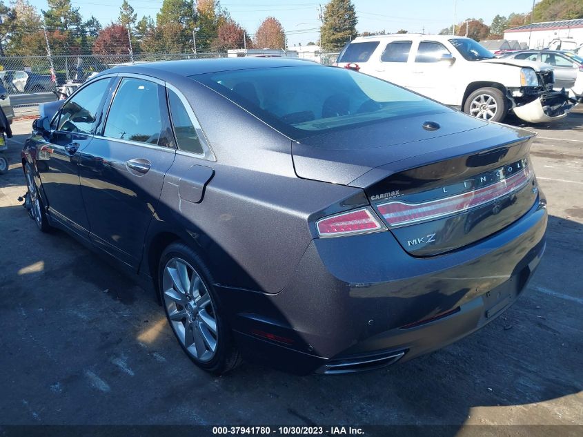 2013 LINCOLN MKZ - 3LN6L2G99DR825215