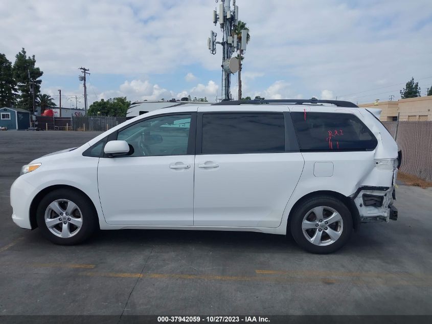 2015 TOYOTA SIENNA LE - 5TDKK3DC4FS549201