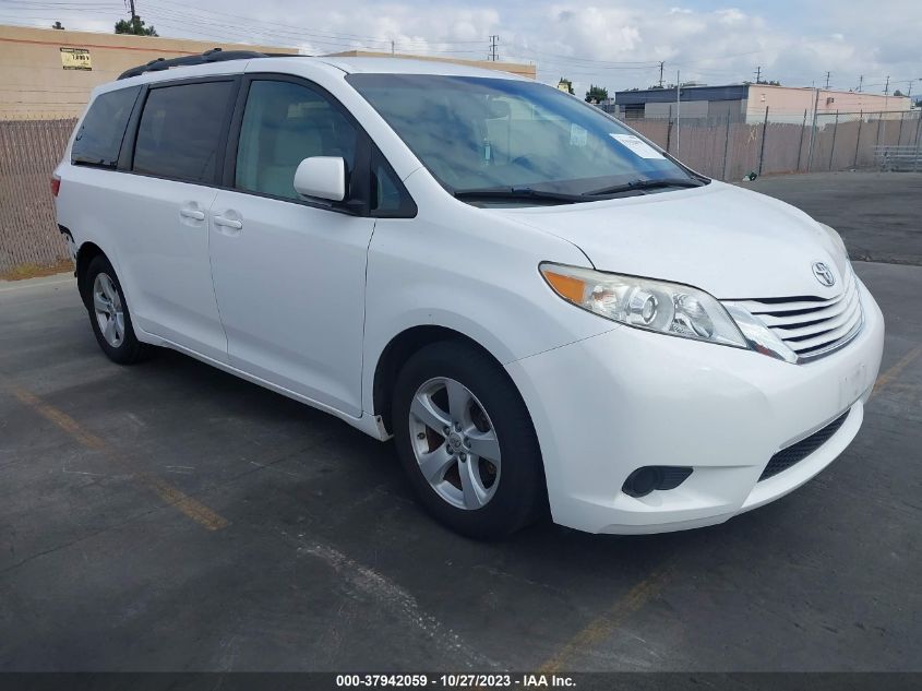 2015 TOYOTA SIENNA LE - 5TDKK3DC4FS549201
