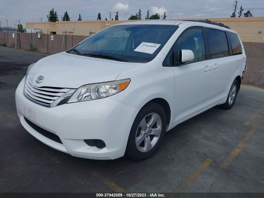 2015 TOYOTA SIENNA LE - 5TDKK3DC4FS549201