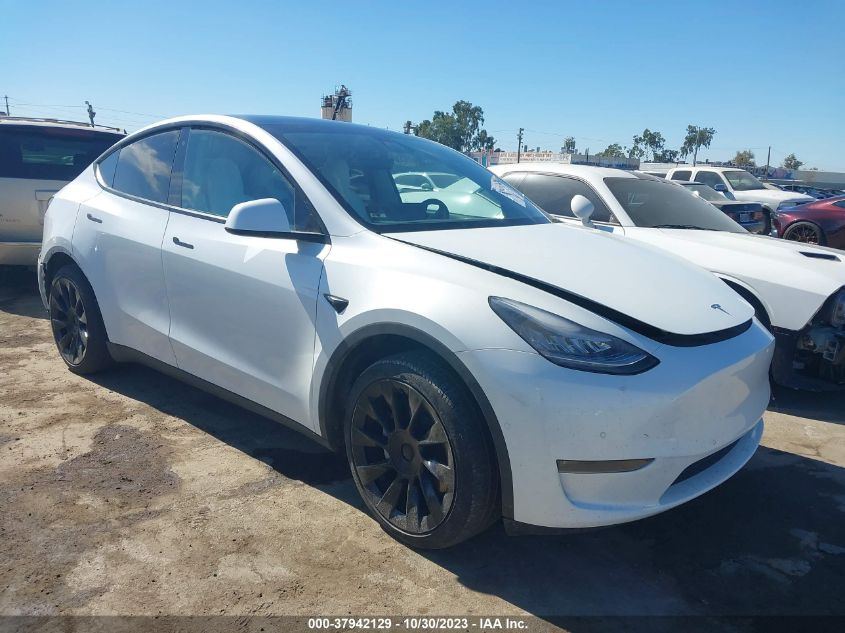 VIN 5YJYGDEE2LF056344 2020 TESLA MODEL Y