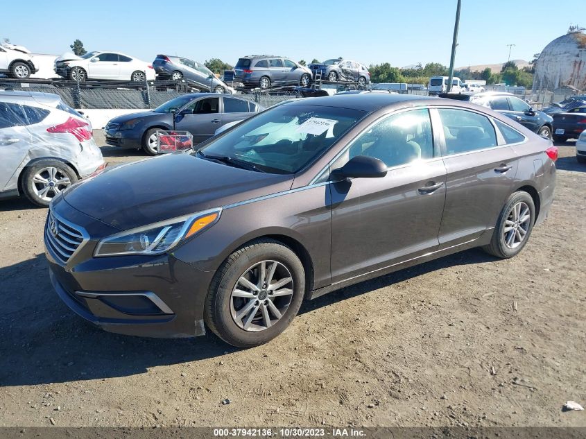 2016 HYUNDAI SONATA 2.4L - 5NPE24AF8GH417681