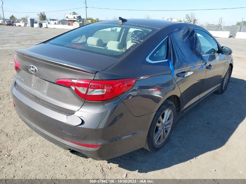 2016 HYUNDAI SONATA 2.4L - 5NPE24AF8GH417681