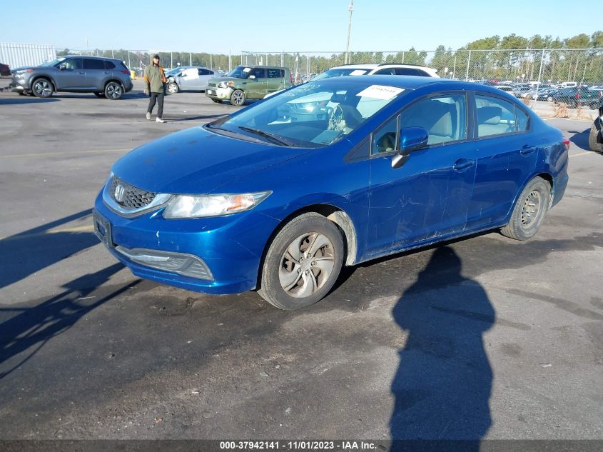 2014 HONDA CIVIC LX - 2HGFB2F5XEH556856