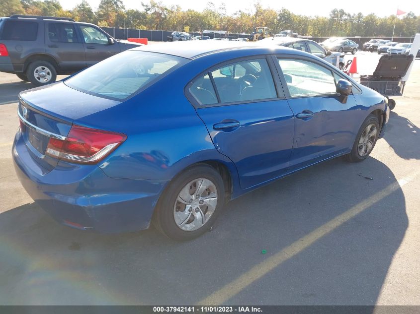 2014 HONDA CIVIC LX - 2HGFB2F5XEH556856