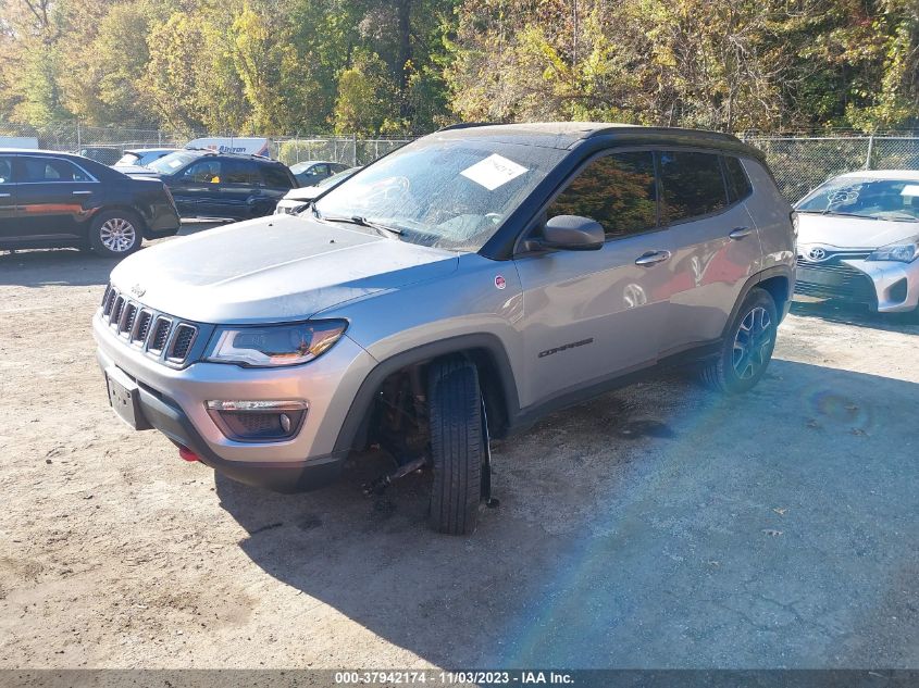 VIN 3C4NJDDB9KT629039 2019 JEEP COMPASS TRAILHAWK