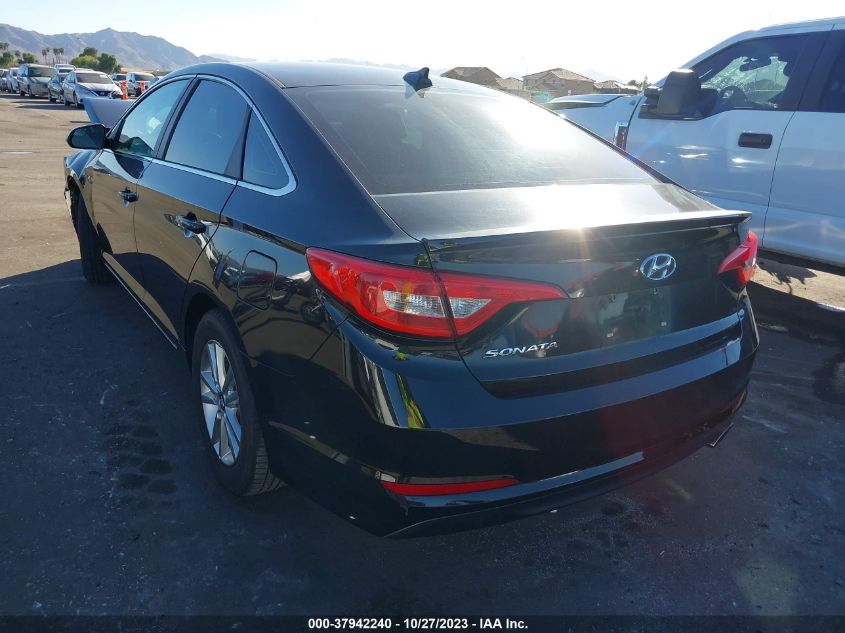 2017 HYUNDAI SONATA 2.4L - 5NPE24AF2HH466862