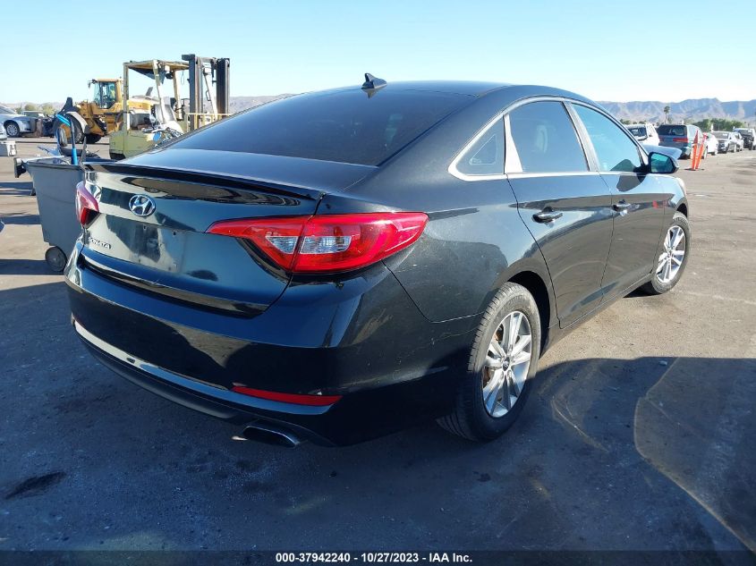 2017 HYUNDAI SONATA 2.4L - 5NPE24AF2HH466862