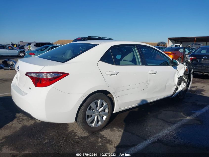 2015 TOYOTA COROLLA L/LE/S/S PLUS/LE PLUS - 5YFBURHE2FP295067