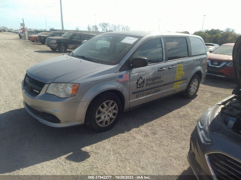 2014 RAM CARGO VAN TRADESMAN 2C4JRGAG5ER393599