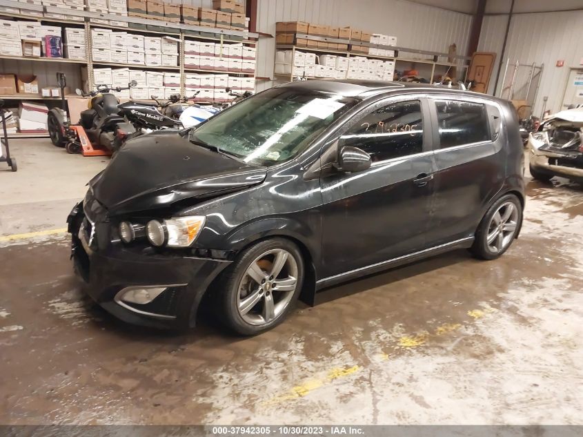 2014 CHEVROLET SONIC RS - 1G1JH6SB4E4123095