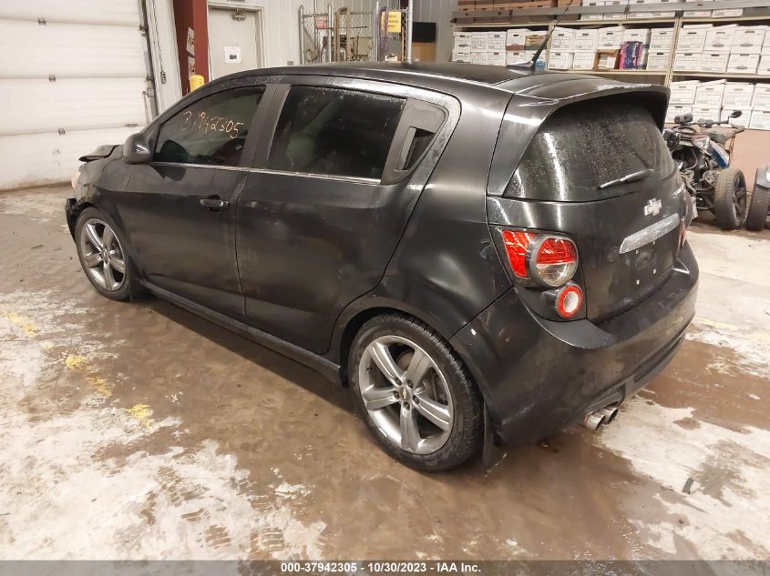 2014 CHEVROLET SONIC RS - 1G1JH6SB4E4123095