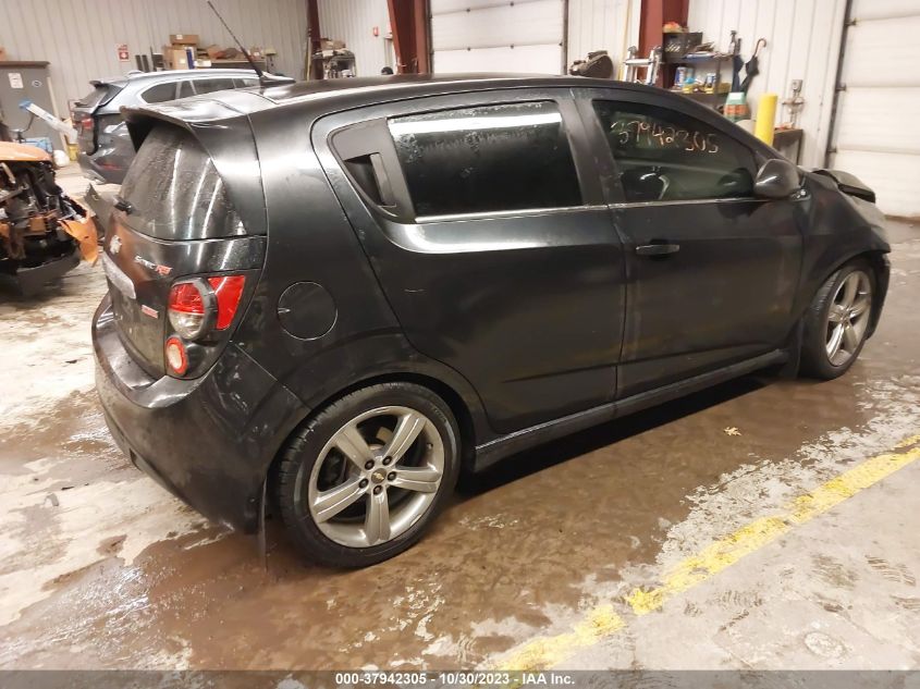 2014 CHEVROLET SONIC RS - 1G1JH6SB4E4123095