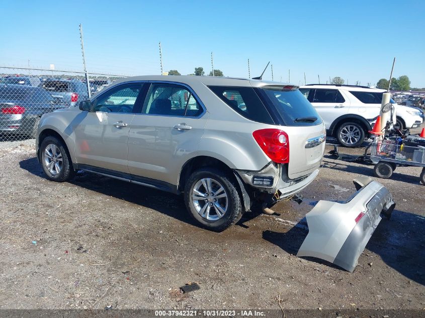 2013 CHEVROLET EQUINOX LS - 2GNALBEK1D1187817