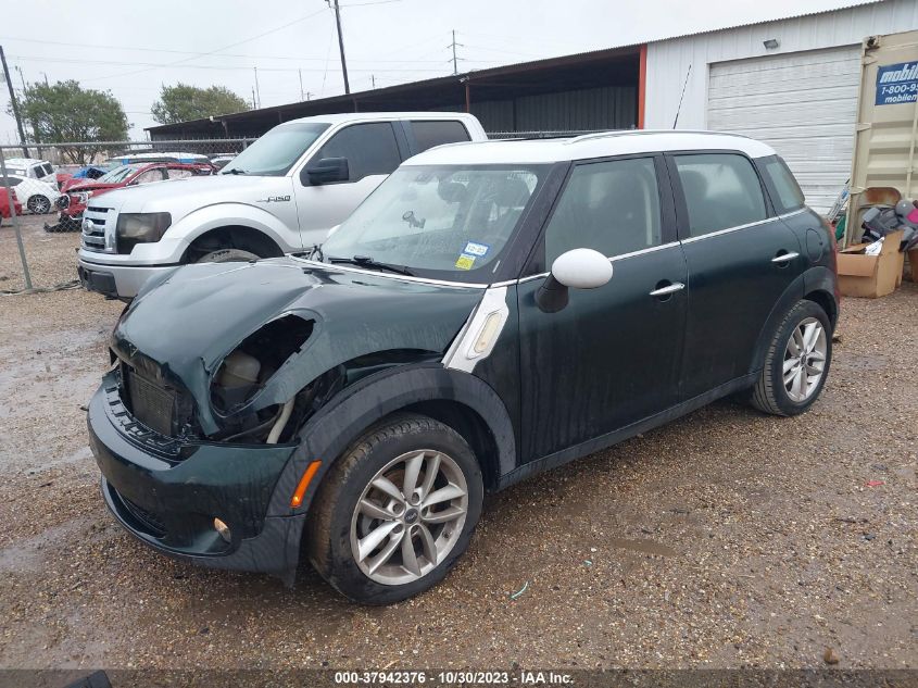 2013 MINI COUNTRYMAN COOPER WMWZB3C53DWM31684