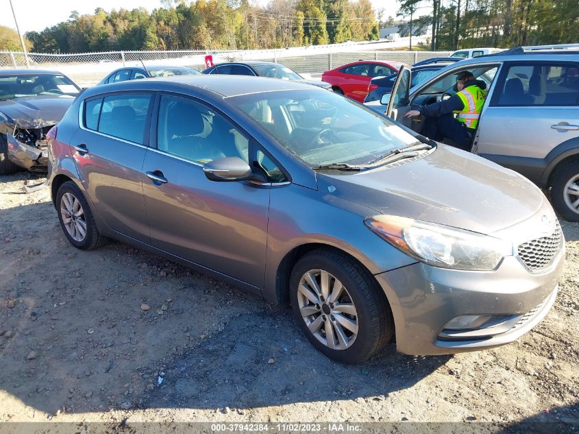 2014 KIA FORTE 5-DOOR EX - KNAFX5A83E5246328