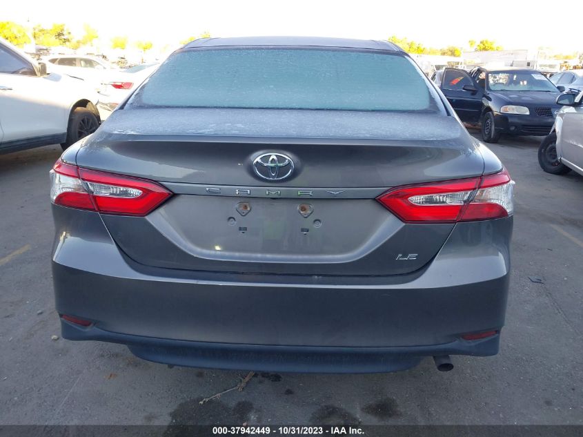 2018 TOYOTA CAMRY L/LE/XLE/SE/XSE - 4T1B11HK4JU010845