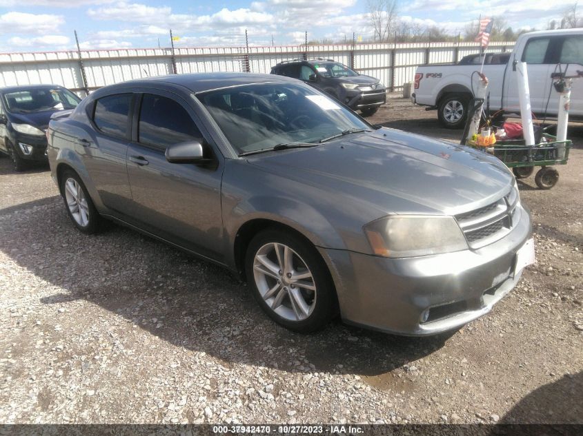 2013 DODGE AVENGER SXT - 1C3CDZCG8DN508504